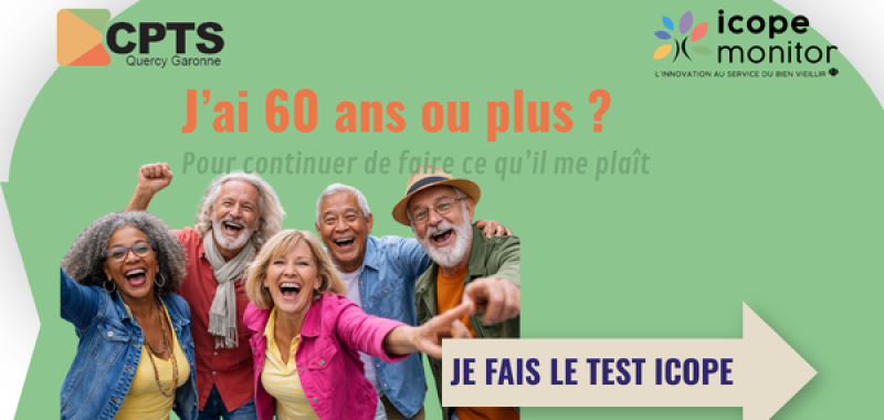 Vous avez 60 ans ou plus ? Faites le test ICOPE !